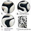 Motif de labyrinthe noir et blanc I - art abstrait sur toile-95892724-95892725