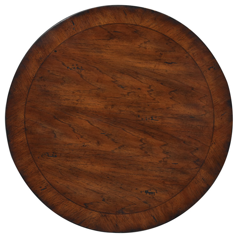 Seven Seas Round Pedestal Accent Table
