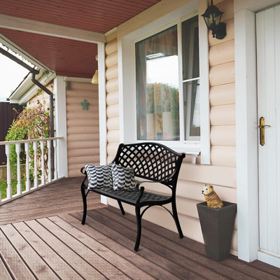 Awatif Aluminum Outdoor Bench