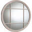Daphne Wood Flat Wall Mirror