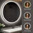 Naliyah Framelesss Round LED Bathroom Mirror with Lights, Makeup Mirror with Front and Backlit, Anti-Fog, 3 Colors and Dimmable Light-92121677