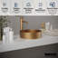 Lavabo de salle de bain vasque circulaire en acier inoxydable 15 po Karran Cinox-95277329