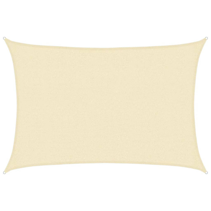 Attalus Rectangular Shade Sail, 6m x 8m, Cream
