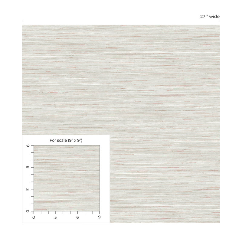 Rouleau de papier peint embossé 3D L 27 pi x l 27 po Arnod, Robe d'îlot