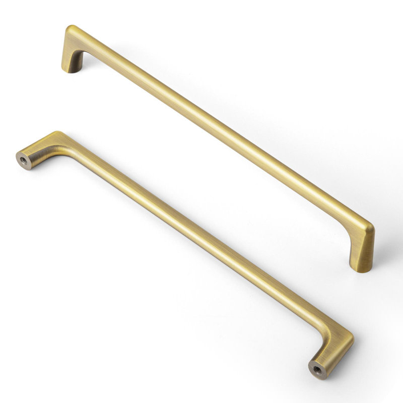 Ensemble de poignées de barre, Laiton bronze, 7.56"