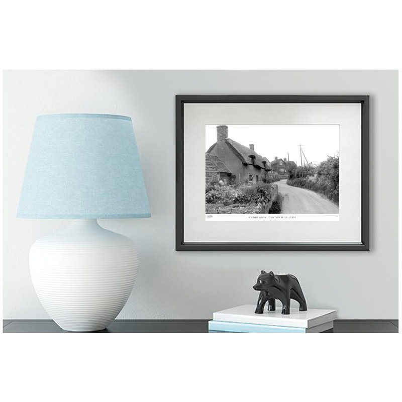 Cuddesdon, Denton Hill C1955 by Francis Frith - Single Picture Frame Print, 28cm H x 36cm W x 2.3cm D