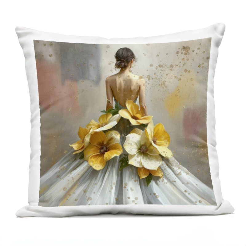 Coussin Opulent, imprimé par Kim Allen