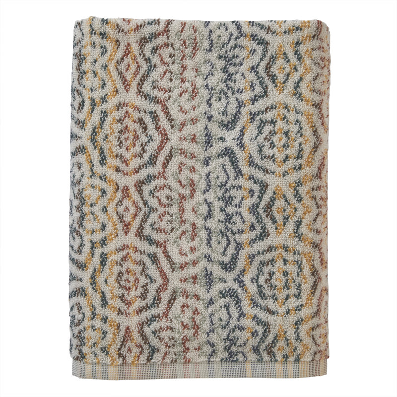 Cotton Midweight Jacquard Bath Towel