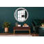 Huldar Glass Flat Wall Mirror