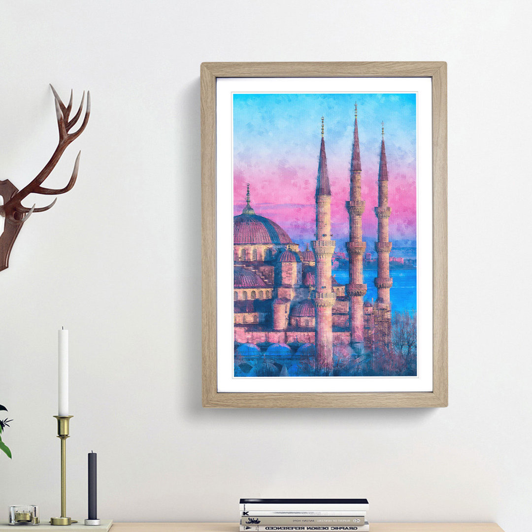 The Hagia Sophia Museum - Single Picture Frame Painting on MDF