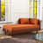 Brown PU and Orange Velvet sélectionné