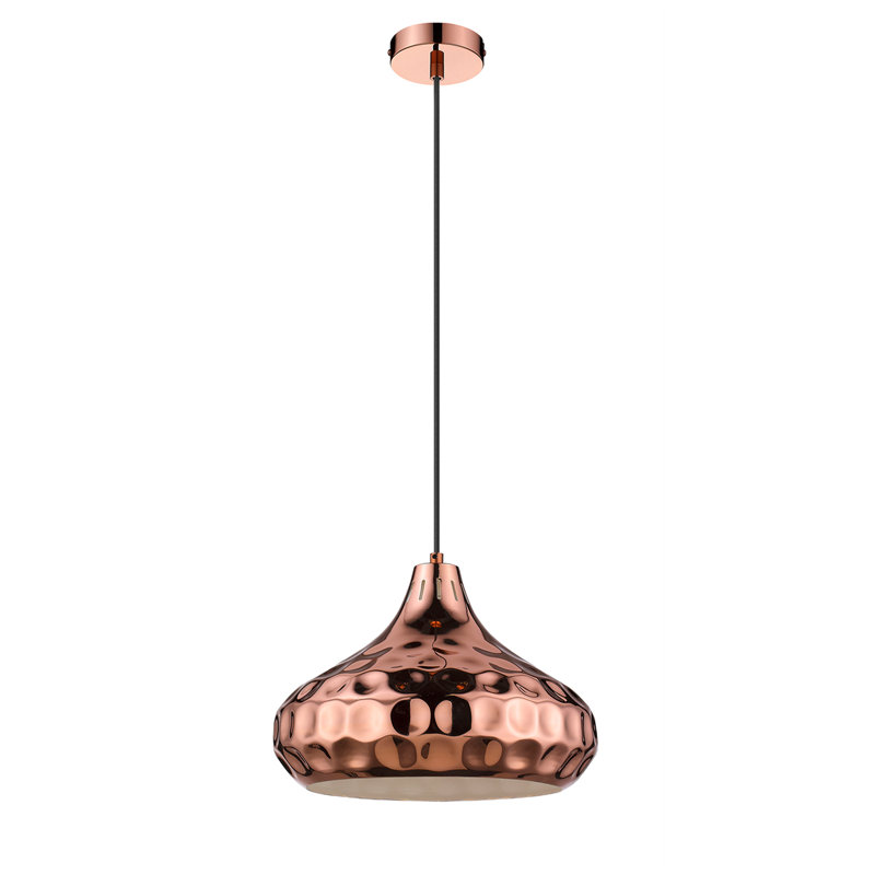Margr 1 - Light Metal Teardrop Pendant, 176cm H x 36cm W x 36cm D