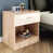 Cream/Oak selected