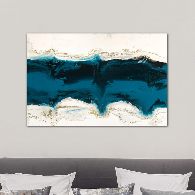 Liquid Ice by Blakely Bering - Wrapped Canvas Print, 101.6 cm H x 66.04 cm W x 1.91 cm D
