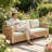 Rattan Patio Sofa With Cushions-788700649