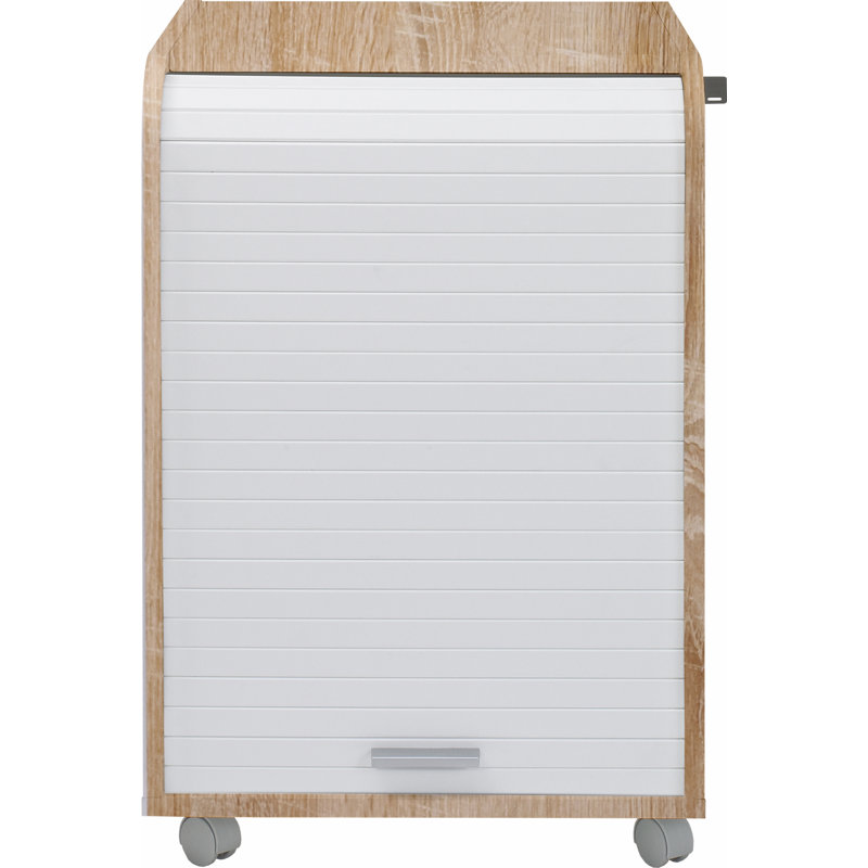 Aszia 2 -Drawer, Oak/White