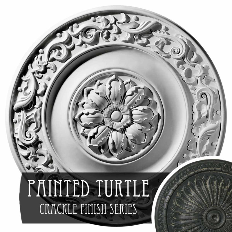 Plafonnier Endurathane Melchor Diamond, Tortue peinte craquelé