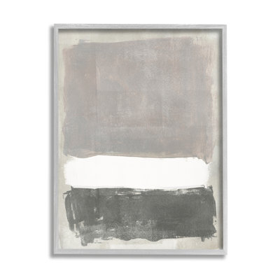 Abstrait aux tons neutres, giclée et art texturé moderne par Jennifer Paxton Parker