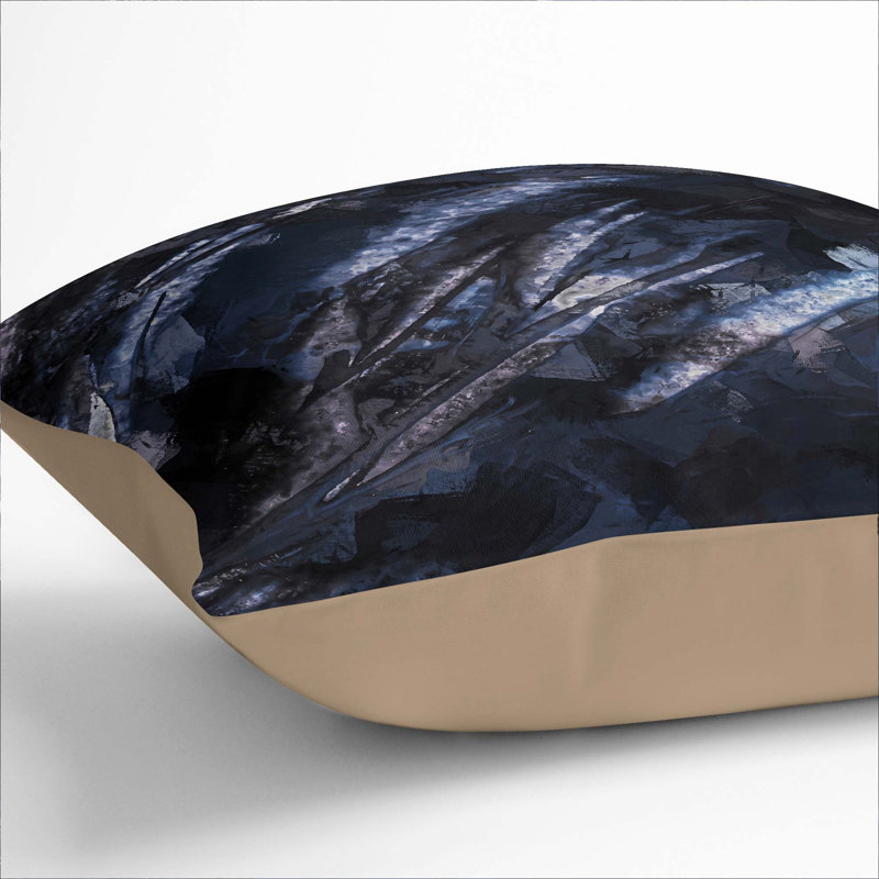Wild Ways Cushion with Filling, 40cm H x 40cm W x 15cm D, Stone