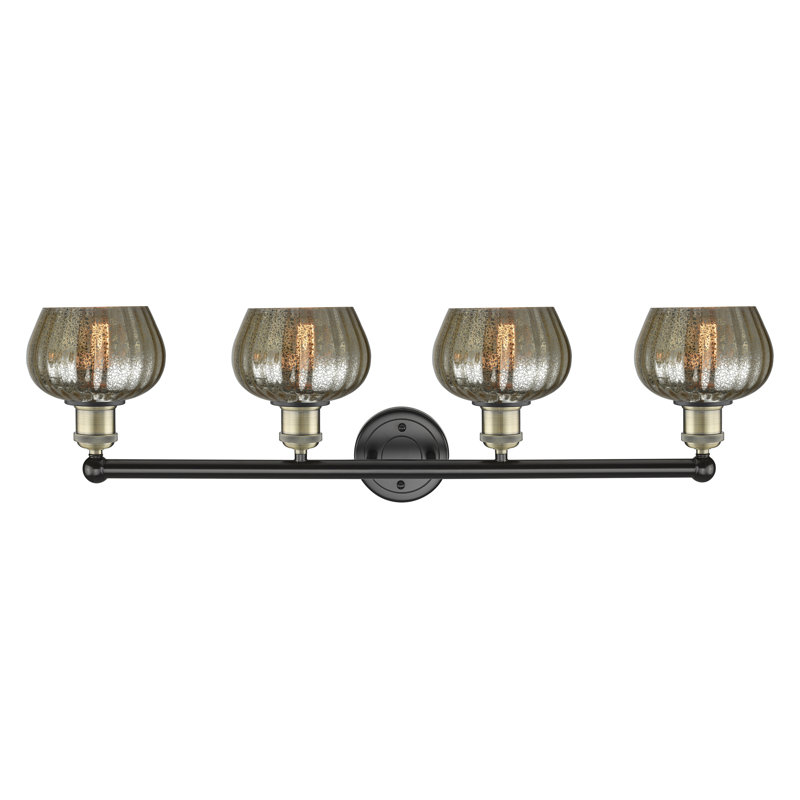 Noille 4 - Light Dimmable Vanity Light, Mercury, Black Antique Brass