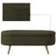 Banc de rangement rembourré Boucle-525334647