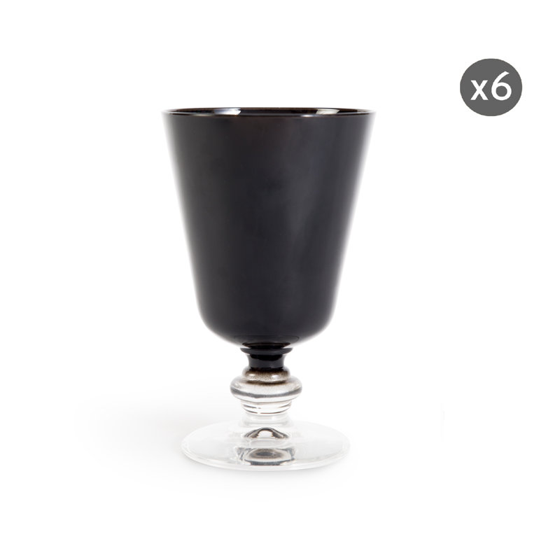 Noble 280ml All Purpose Wine Glass, Black