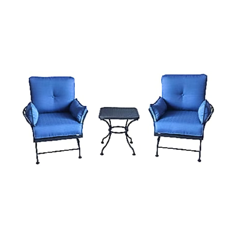 Jasminko 2 - Person Patio Dining Set with Square Table