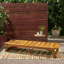 Chaise longue pour patio, piscine et métal-601711000-601711001