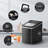 26 Lb. lb. Daily Production Bullet Ice Countertop Ice Maker,9 Bullet Ice Cubes Ready in 8 Mins-73707881