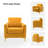 Gillette Upholstered Tufted Velvet Club Chair-719559862
