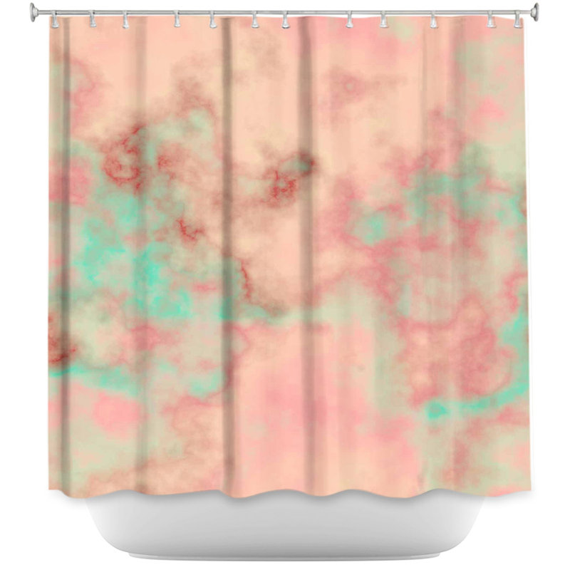 Rideau de douche simple calme