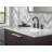 Delta Nicoli Matte Black Bathroom Faucet 3 Hole, 8 Inch Widespread 2-Handle Bathroom Sink Faucet for Vanity, Push-Pop Drain Assembly, Matte Black-50198981