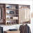 Closet Systems, Devi Modern Oak Wall-Mounted Modular Wood Closet | Oak | Wood-122067679