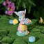 Statues de lapin de Pâques, résine, décorations de lapin, printemps, figurines faites à la main