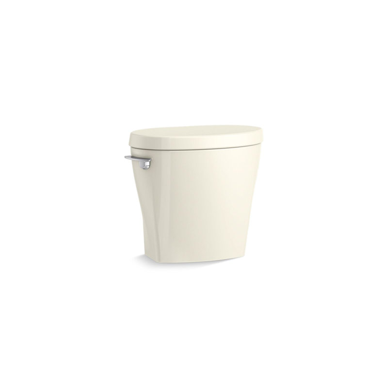 Betello 1.28 GPF Toilet Tank With Aquapiston Flushing Technology And Left-hand Trip Lever, Biscuit
