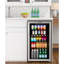 18 in. 3.2 Cu. Ft. Beverage Refrigerator Merchandiser with Stainless Steel Trim and Touch Panel (KM-BR32SS)