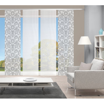 Gadd Track Insert Semi Sheer Sliding Panel