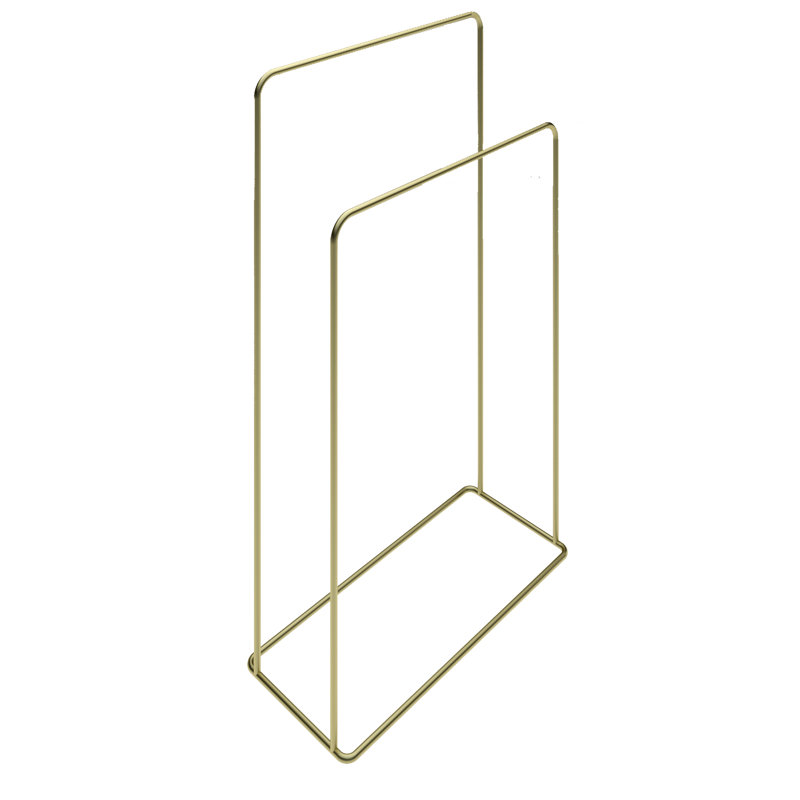 Augusto Freestanding Towel Stand, Gold
