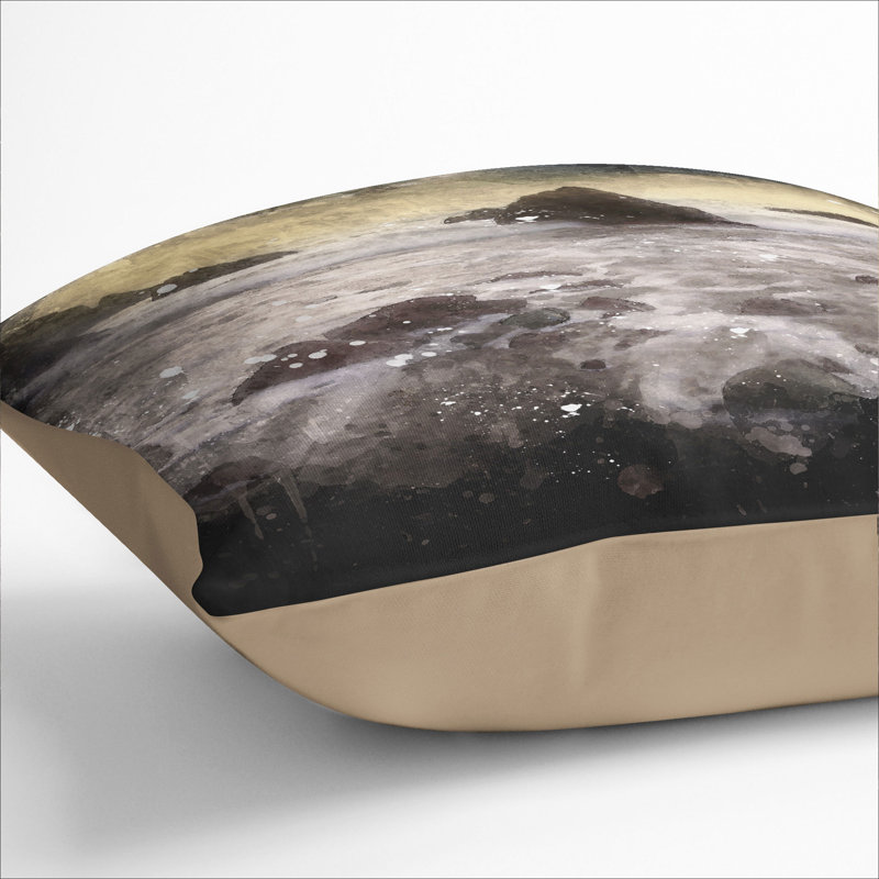 Square Cushion, 55cm H x 55cm W x 20cm D, Stone