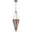 Luminaire suspendu 1 lumières simple urn