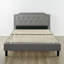 Lit plateforme tapissier Zinus-20986104
