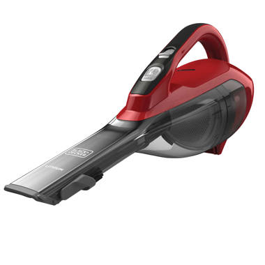 Black Decker Black+decker Dustbuster 12V DC Car Handheld Vacuum, Red (BDH1220AV)