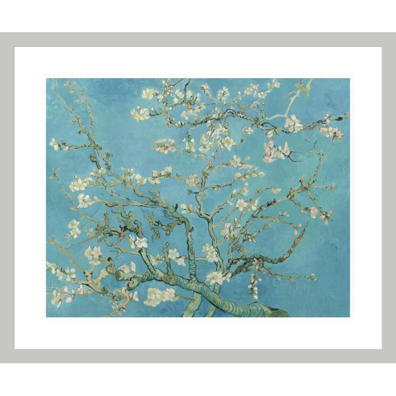 «Almond Blossom» par Vincent van Gogh, impression giclée encadrée, 23,5 po H x 28,12 po L