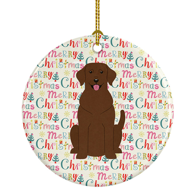 Ornement suspendu Merry Christmas