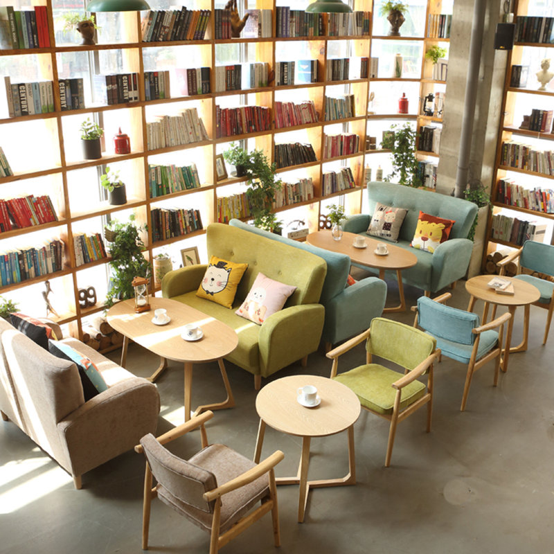 Banc de rangement Leisure Cafe Bookstore, Vert