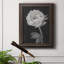 Fleurs noires et blanches II - reproduction d'art sur toile-73983867