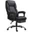 Fauteuil de direction avec repose-pieds HOMcom