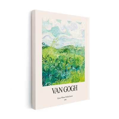 Van Gogh - Champs de blé vert