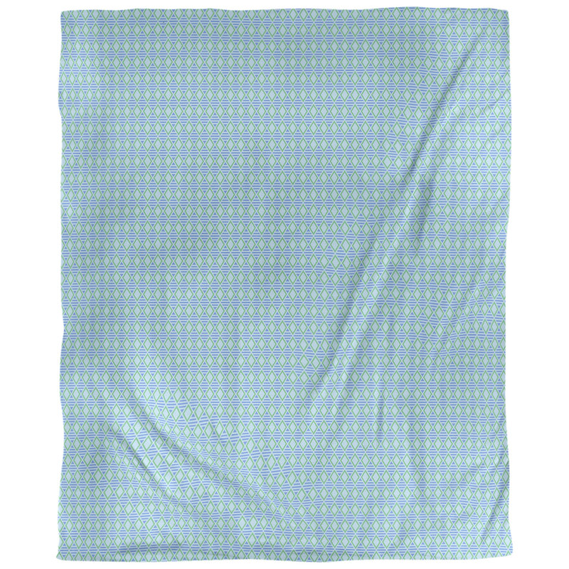 Housse de couette Katelyn Elizabeth, Housse de couette pour très grand lit, Bleu pastel