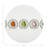 Sushi Roll Vegan Leather Round Coasters